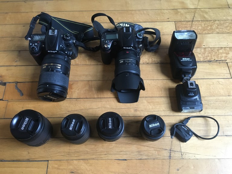 Nikon camera gear